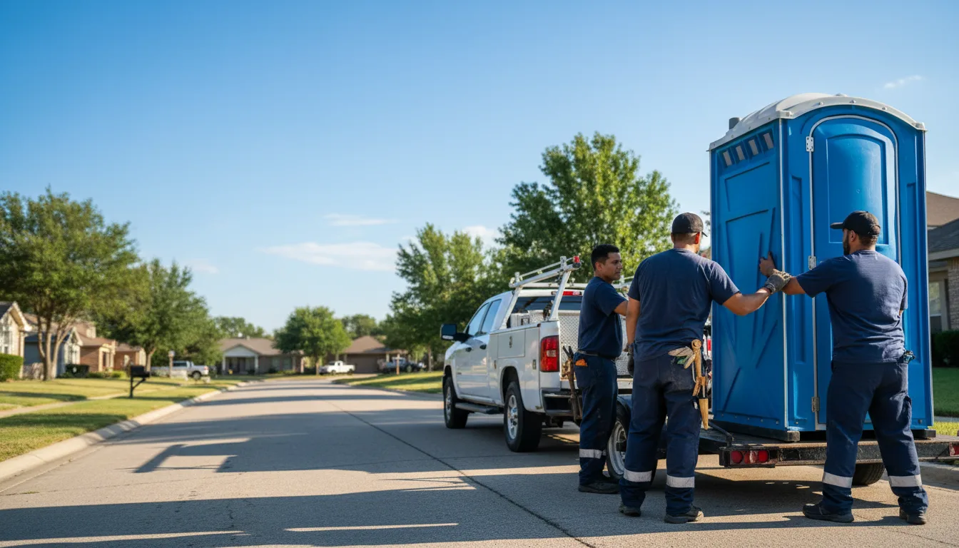 Portable Toilet Rental in Anchor, IL near me